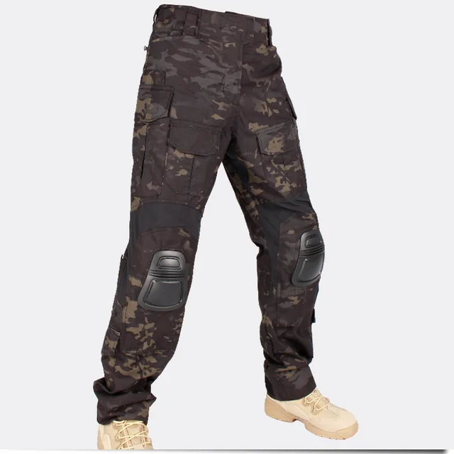 

WOLF ENEMY G3 Combat Pants with Knee Pads Airsoft Tactical Trousers MultiCam Black CP Blue Gen3 Military Hunting Camouflage