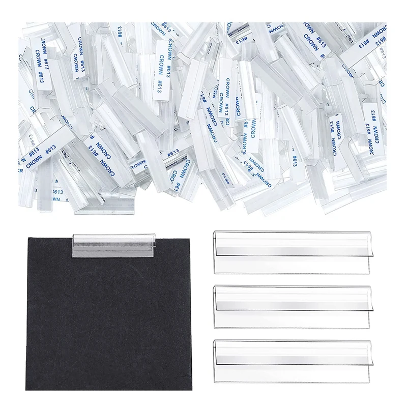 

450Piece Earring Card Adapter Bulk Plastic Lip Adapter Self Adhesive Lip Hanger For Earring Necklace Card Jewelry Display