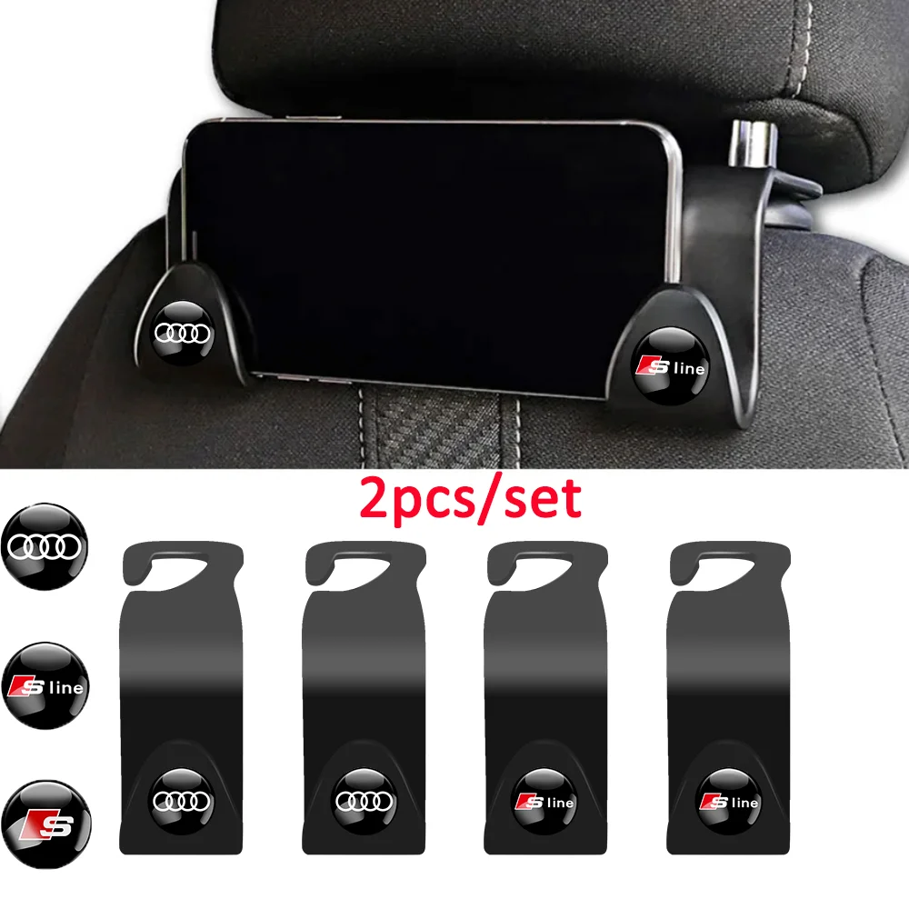 2 шт. крючок для подголовника автомобильного сиденья держатель-органайзер на