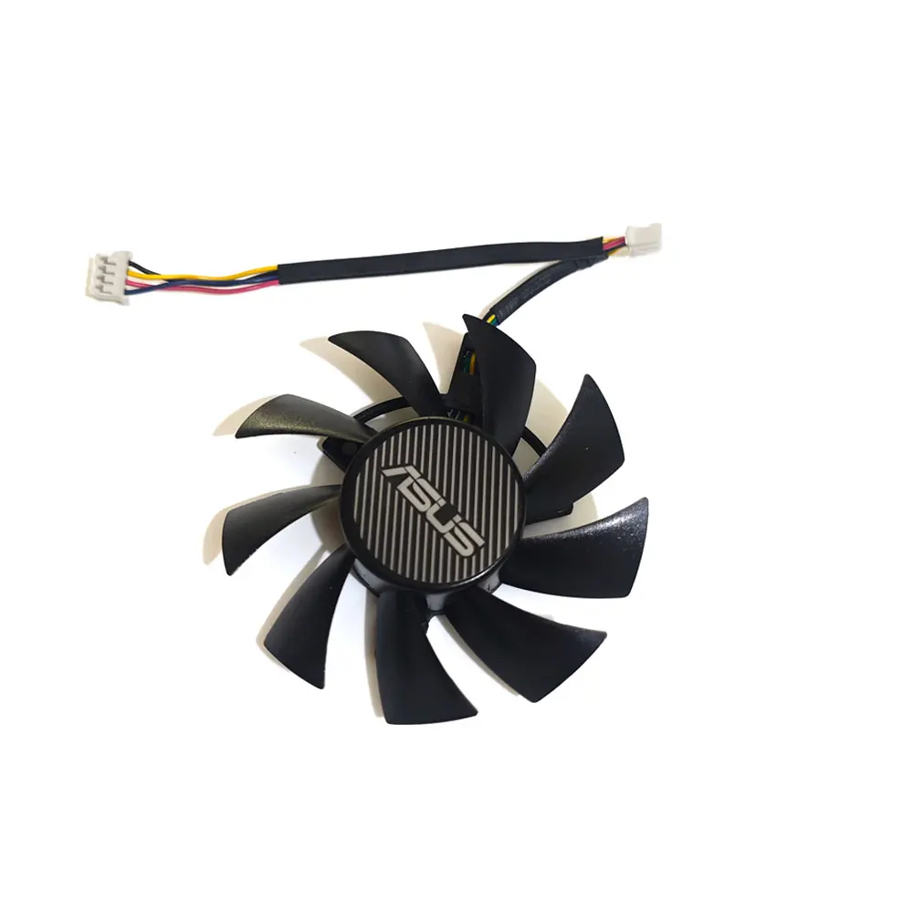 Фото Оригинальный 3FAN 75MM 7PIN PLA08015S12HH Вентилятор Охлаждения видеокарты, для ASUS GTX 1660, GTX 1660S, GTX 1660TI TUF, RX 5700, RX 5700XT TUF №4