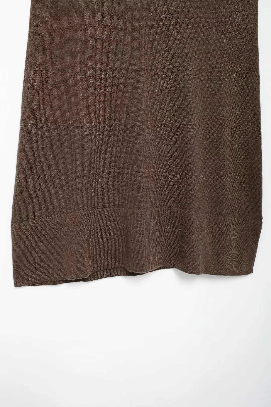 Женский костюм из 2 предметов TRAFZA элегантный коричневый трикотажный топ с