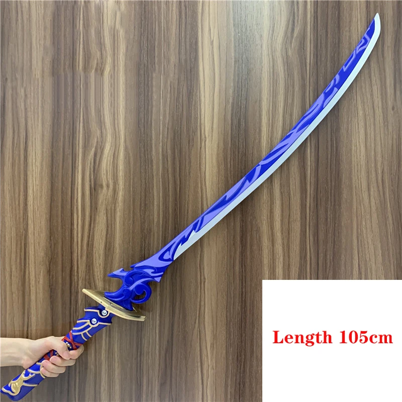 Genshin Impact Kamisato Ayaka модель из искусственной резины взрослые детские игрушки длиной