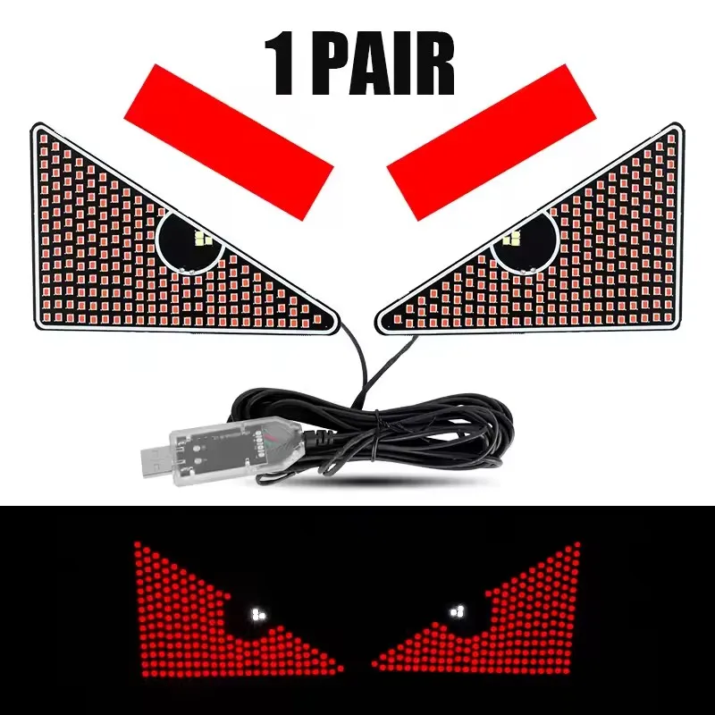 

Выразительные огни заднего окна автомобиля, светодиодные ленты, световая панель, дисплей на лобовое стекло автомобиля, декоративные лампы «Глаз дьявола», USB-разъем, освещение