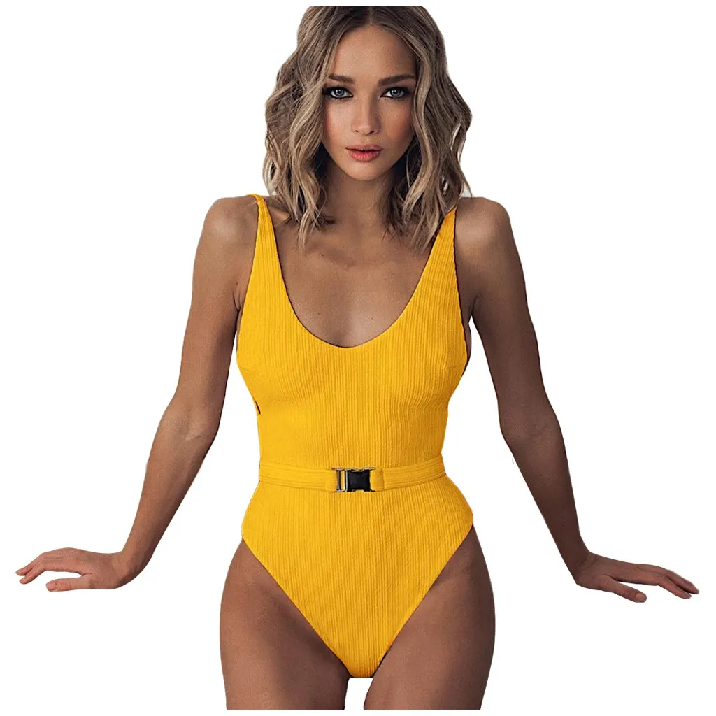 

Push-Up Beach Piece Padded Bikini Women Sexy One Fashion Swimwear Bra Color Pure Swimwears Tankinis Set Swimwears bikini string