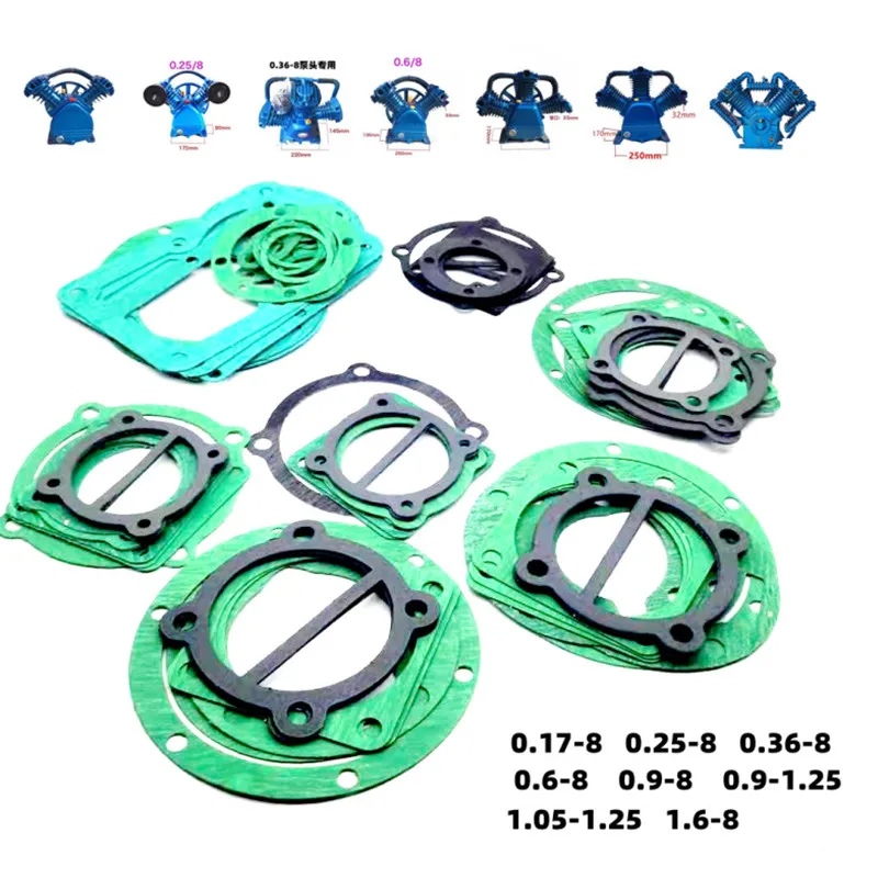 

1 Set Air Compressor Paper Gasket Cylinder Head Valve Plate Gaskets