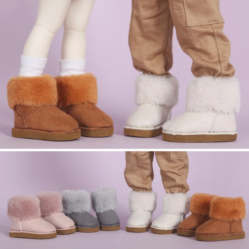 Fashion Bjd Doll Snow boots Shoes Bjd Doll Accessories winte