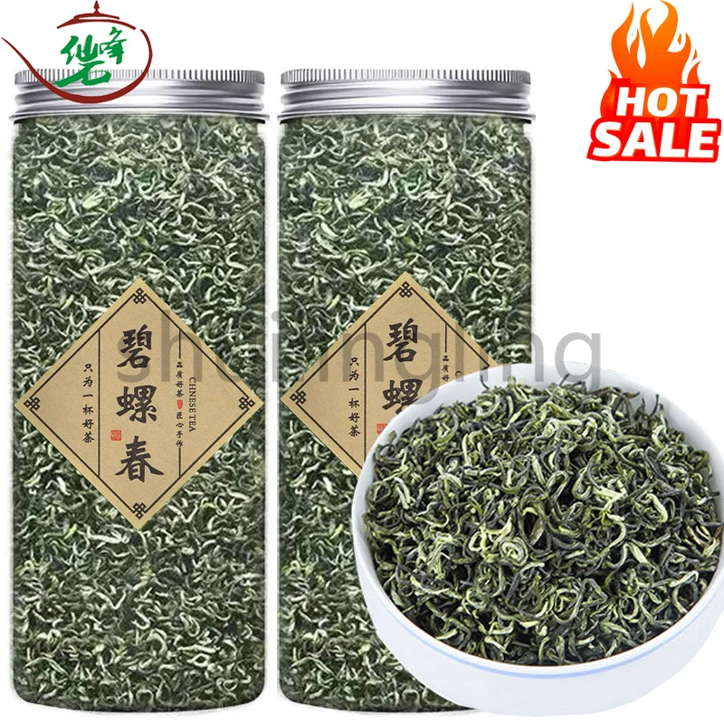 

2022 Chinese Tea Biluochun Chinese Green Tea Bi Luo Chun Green Tea Biluochun Tea Organic Tea For Slimming Tea100g/can