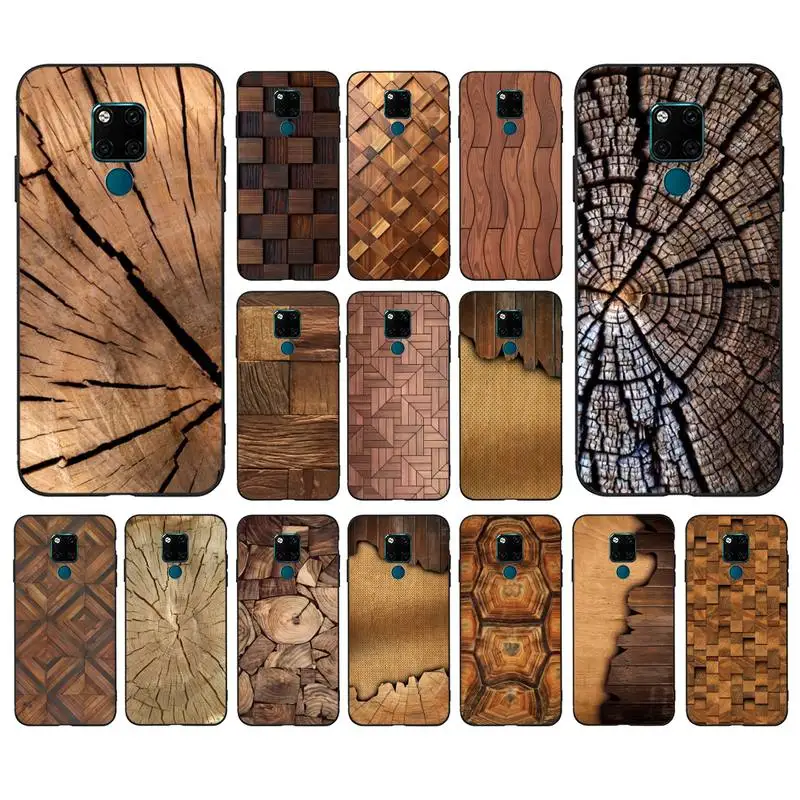 

Carved Wood Phone Case for Huawei Mate 20 10 9 40 30 lite pro X Nova 2 3i 7se