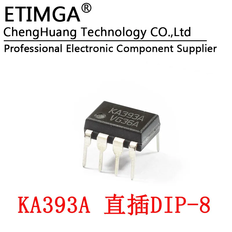 

5 шт./лот KA393 KA393A DIP-8 Линейный чип IC-напряжение компаратор