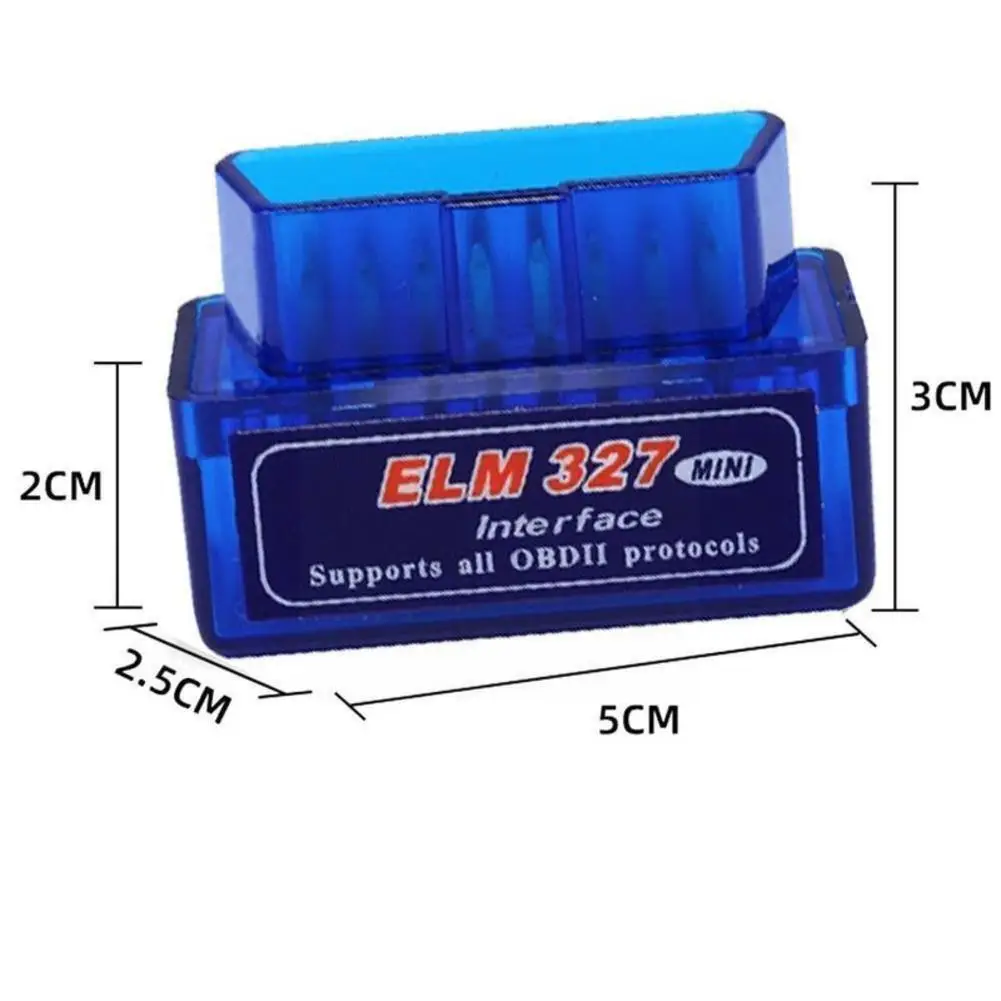 Диагностический сканер Obd V2.1 Mini Elm327 Obd2 Bluetooth автоматический для автомобилей 327 Elm