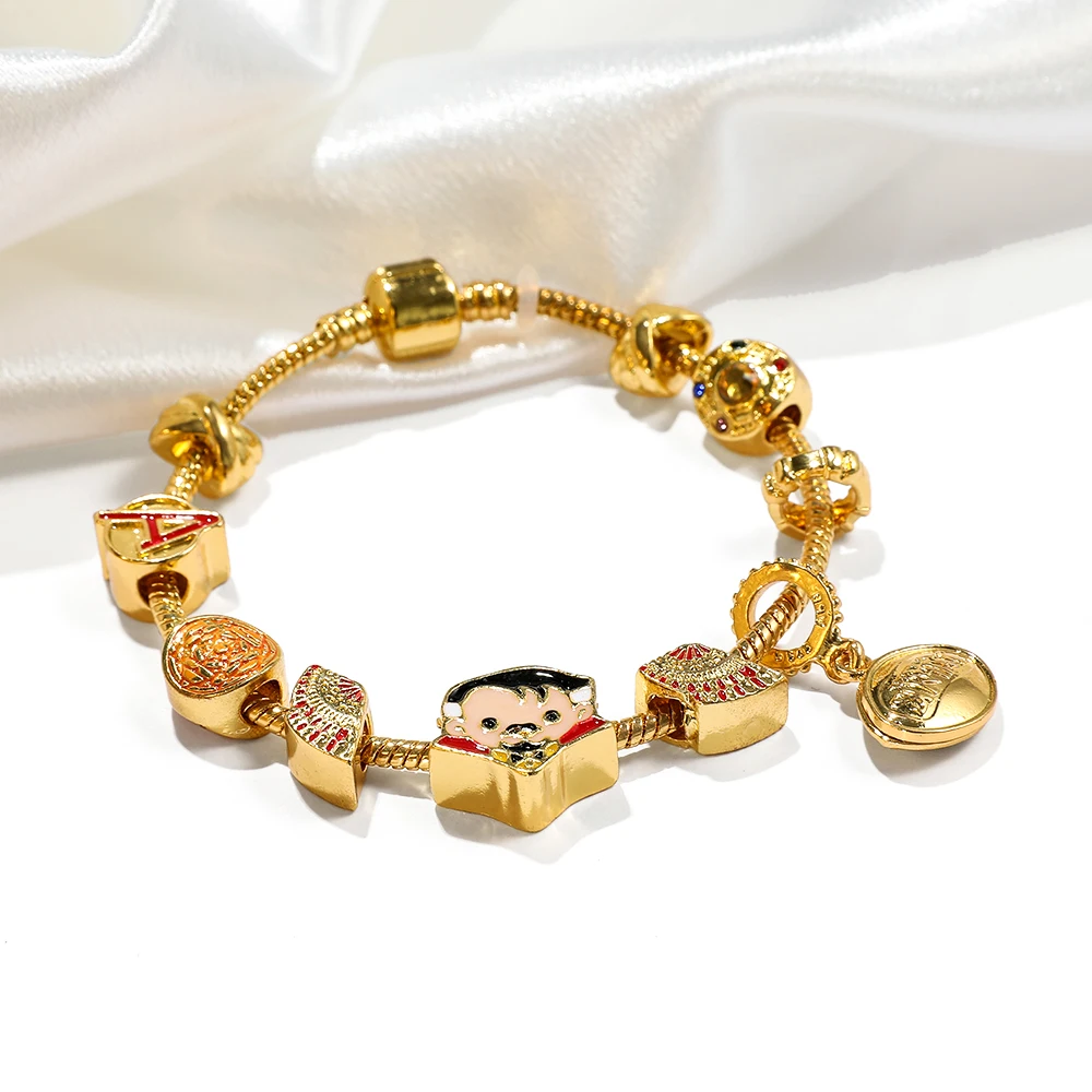 

Браслет из странных бусин с супергероями Marvel «Доктор», «мстители», «глаз агатотто», аксессуары для косплея, ювелирные изделия, реквизит, подарки