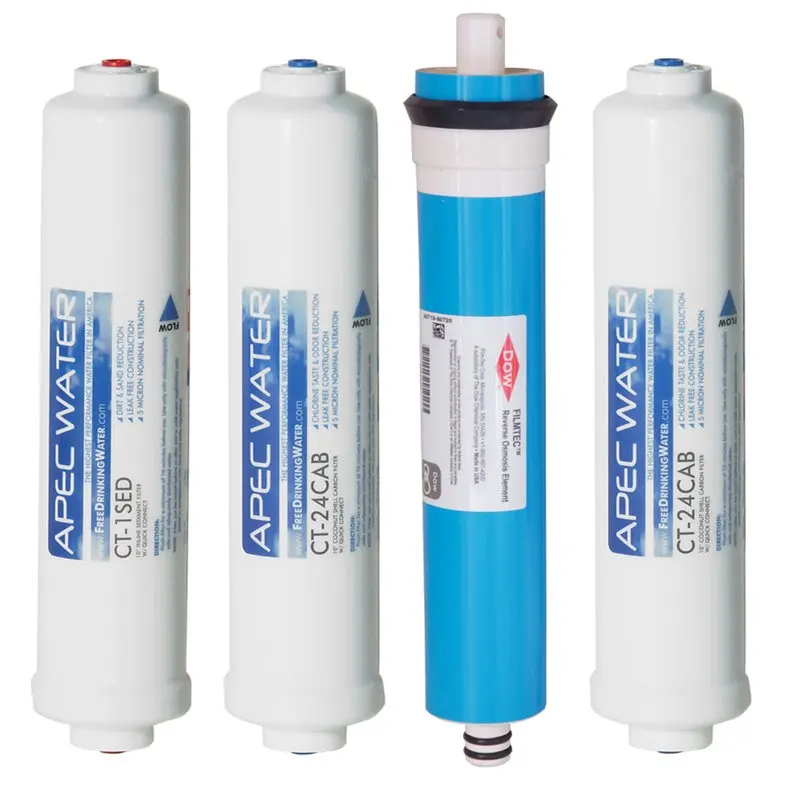 

FILTER-MAXCTOP 90 Complete Replacement Filter Set for ultimate Series Countertop Reverse Osmosis Water Filter System