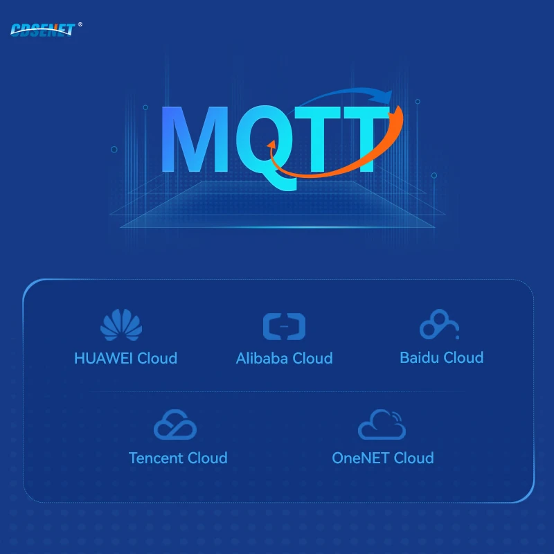 UART Serial to Ethernet Module TTL RJ45 CDSENET NT1-B Modbus Gateway TCP TO RTU MQTT Low Power |