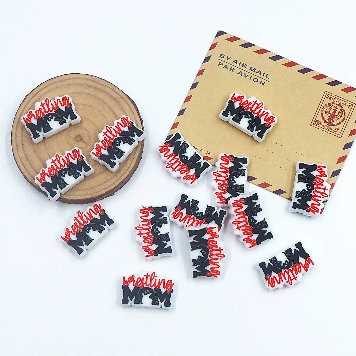 

10 шт., силиконовые бусины Chenkai для создания рисунков