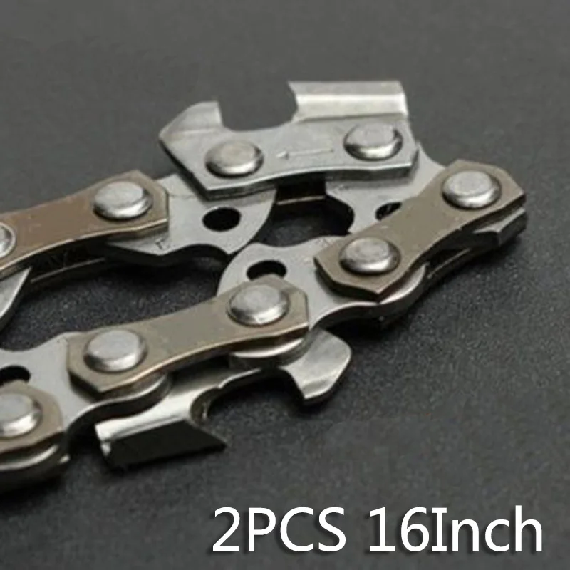 

2Pcs 16" 56DL Chainsaw Blade Chain 3/8LP 0.050 For Husqvarna 23/36/41/136/137/141 Replace For S56 And Type 91