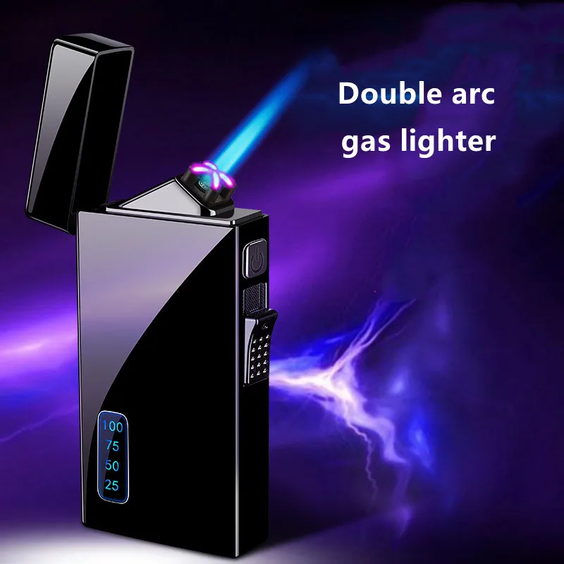 Blue Flame Straight Down Turbo Torch Butane Gas Cigar Lighte
