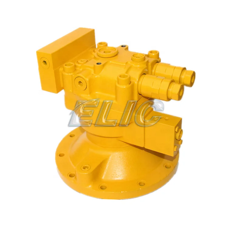 Фото ec140b ec140c ec140d гусеничный экскаватор гидравлический поворотный двигатель редуктор m2x63chb детали редуктора 1142-06500 для volvo №1