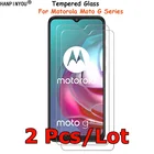 Закаленное стекло для Motorola Moto G22 G60 G60s G40 Fusion G30 G10 G50 G20, 2 шт.