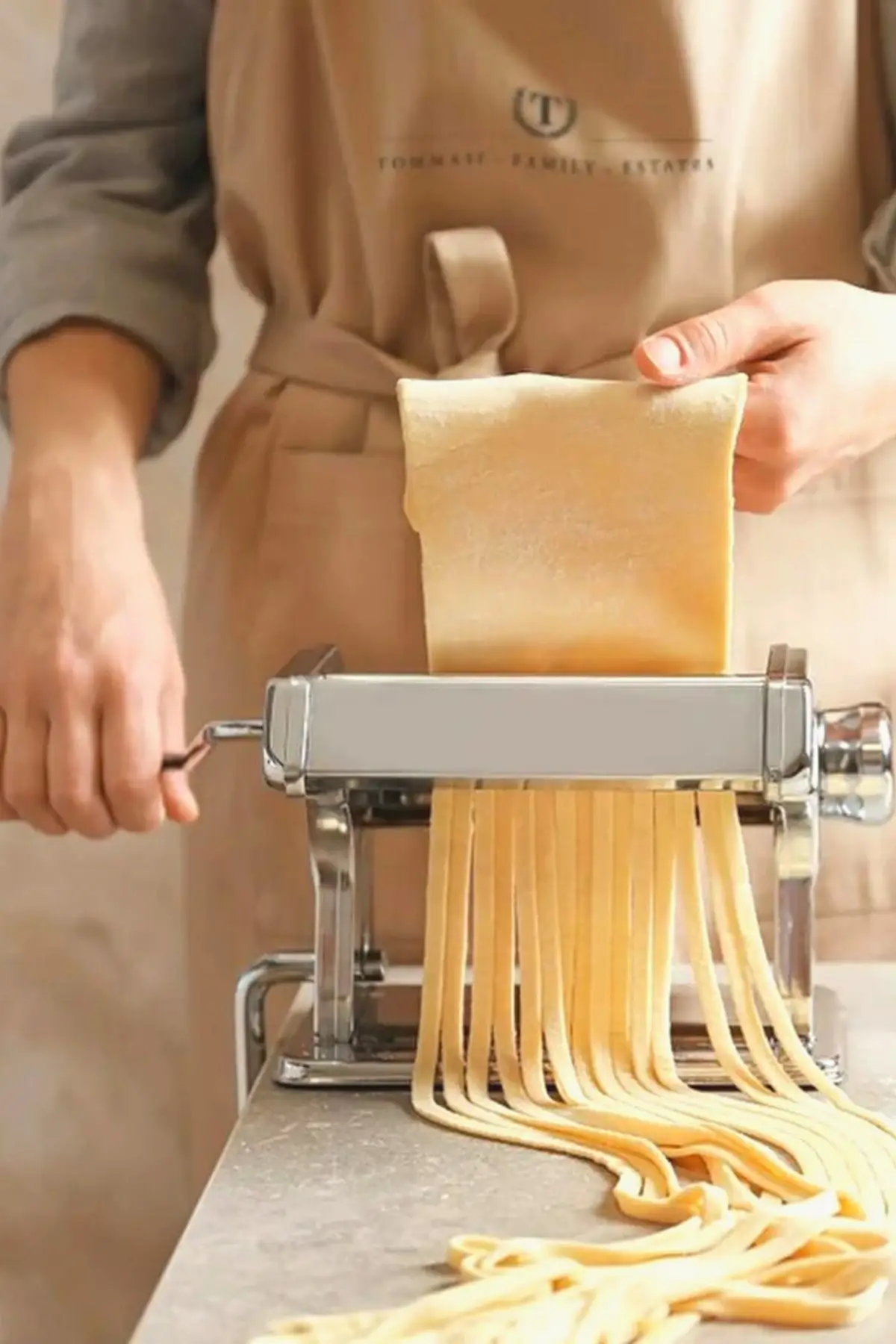 

Noodle Pasta Making Cutting Machine Dough Lasagna Spaghetti Raviolli Machine 150 mm Stainless Steel Nudeln Tagliatelle Ravioli