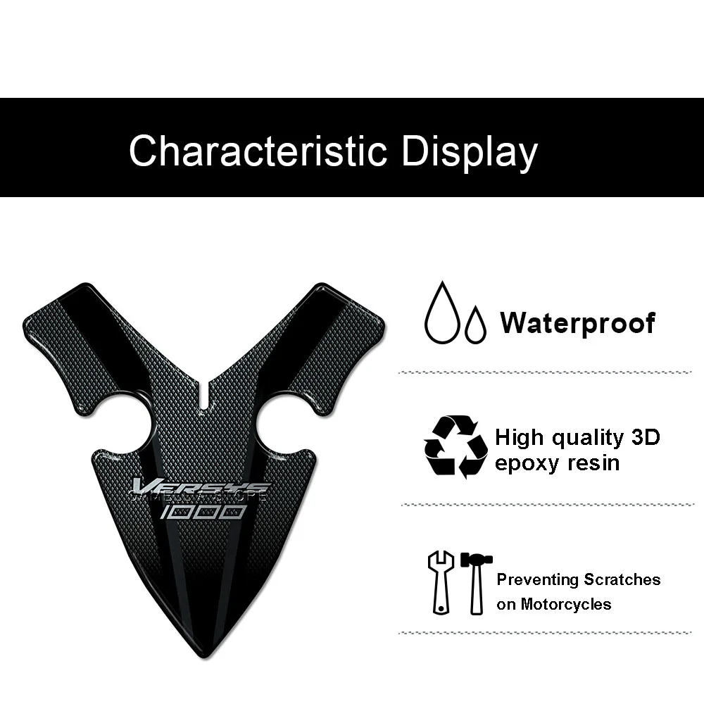 Защитная наклейка для мотоцикла 3D эпоксидная смола водонепроницаемая VERSYS 1000