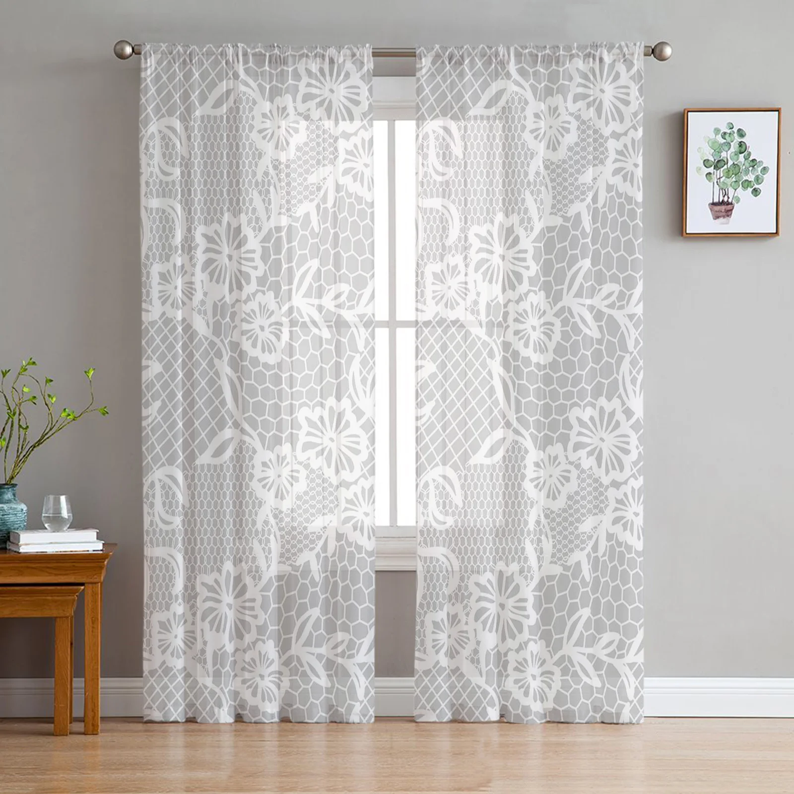 

Плотные тюлевые занавески с цветами и листьями для гостиной, спальни, окон, современные прозрачные Занавески для украшения балкона