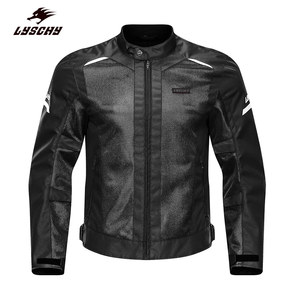 

Летняя мотоциклетная куртка LYSCHY для женщин и мужчин, дышащая сетчатая одежда для мотогонок, одежда для защиты от осени и езды на мотоцикле