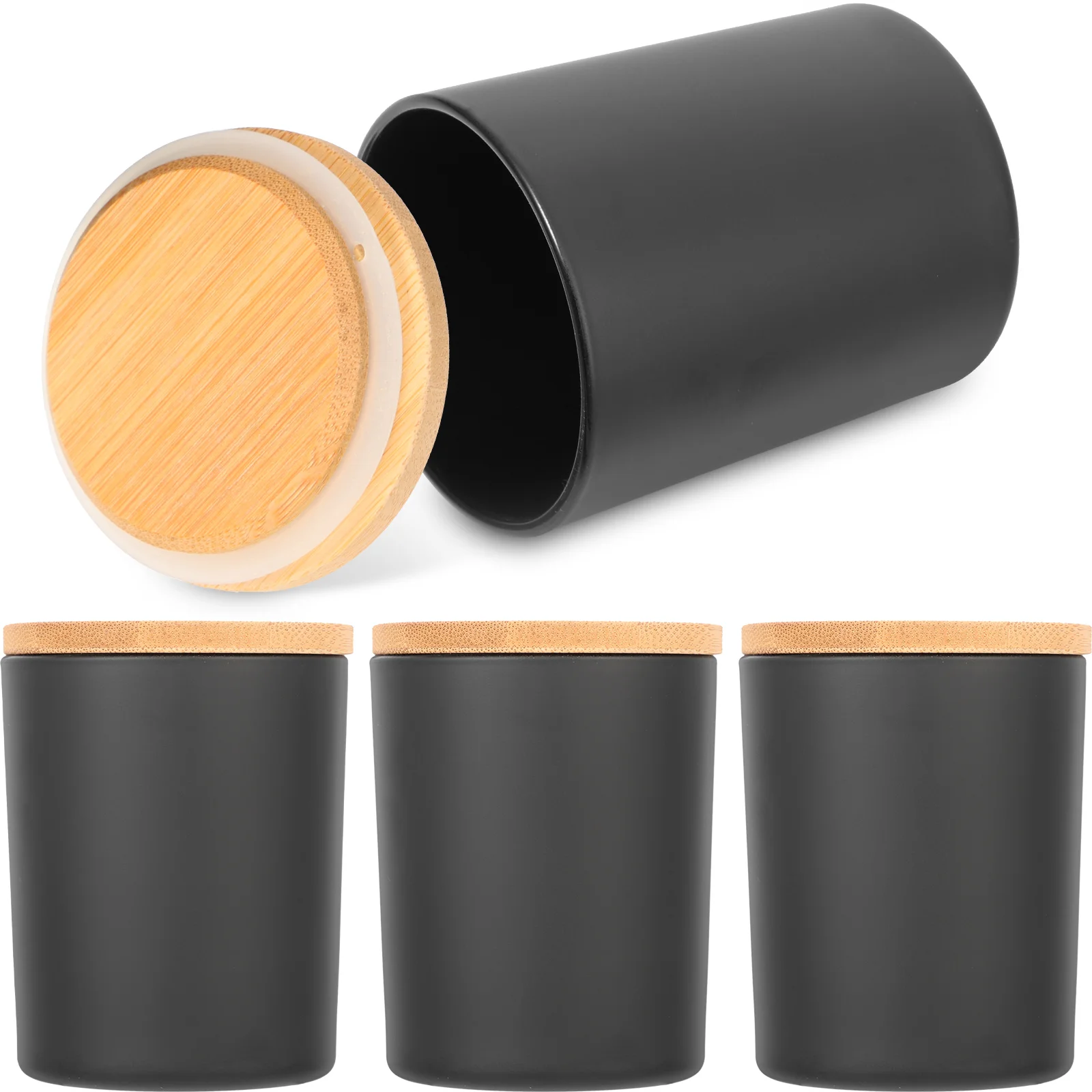 

Glass Holder Candlestick Cupscontainer Tealight Cup Votive Crystal Holders Aromatherapy Tins Empty Diy Jar Wax Wedding