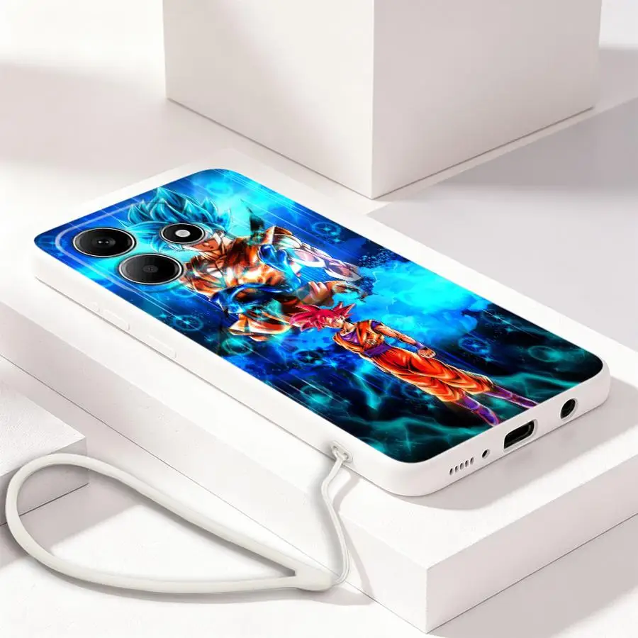Фото Чехол для Xiaomi Redmi 15A A3x 13C 14C A1 A5 9 8 A2 10 12C 15C K40 K60 с изображением Dragon Balls SSG Goku №2