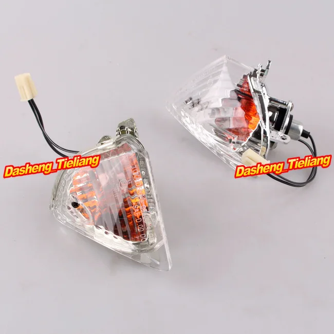 

E-Mark Rear Turn Signals Indicator Lamp Blinker Lens Cover for SUZUKI GSXR 600 750 2006 2007 K6 & GSXR1000 2005 2006 K5 Clear