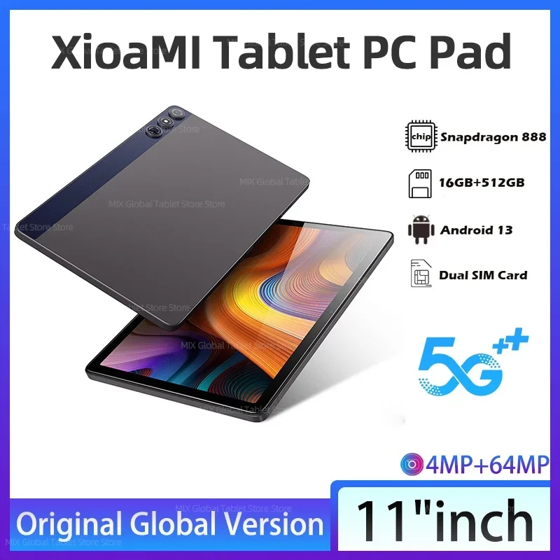 

Планшет на Android Pad 6, 16 ГБ + 1 ТБ, Snapdragon 2024