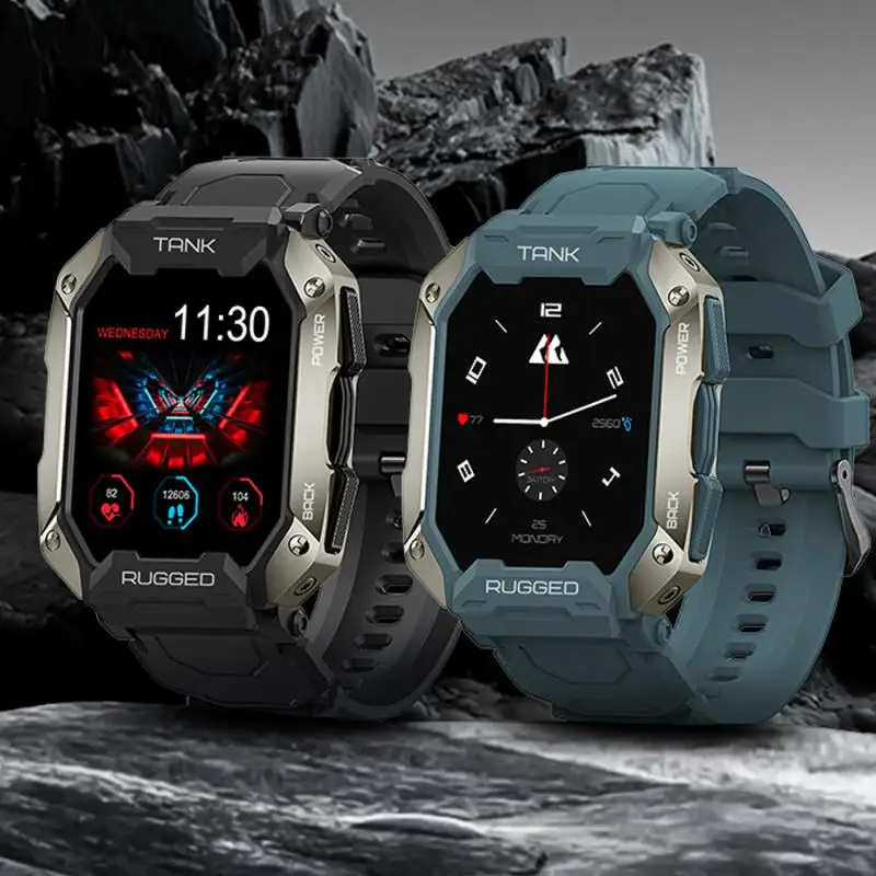 

Новые смарт-часы, прочные спортивные часы для занятий спортом на открытом воздухе, фитнес-трекер, часы KOSPET TANK M1 PRO, смарт-часы с Bluetooth, водонеп...