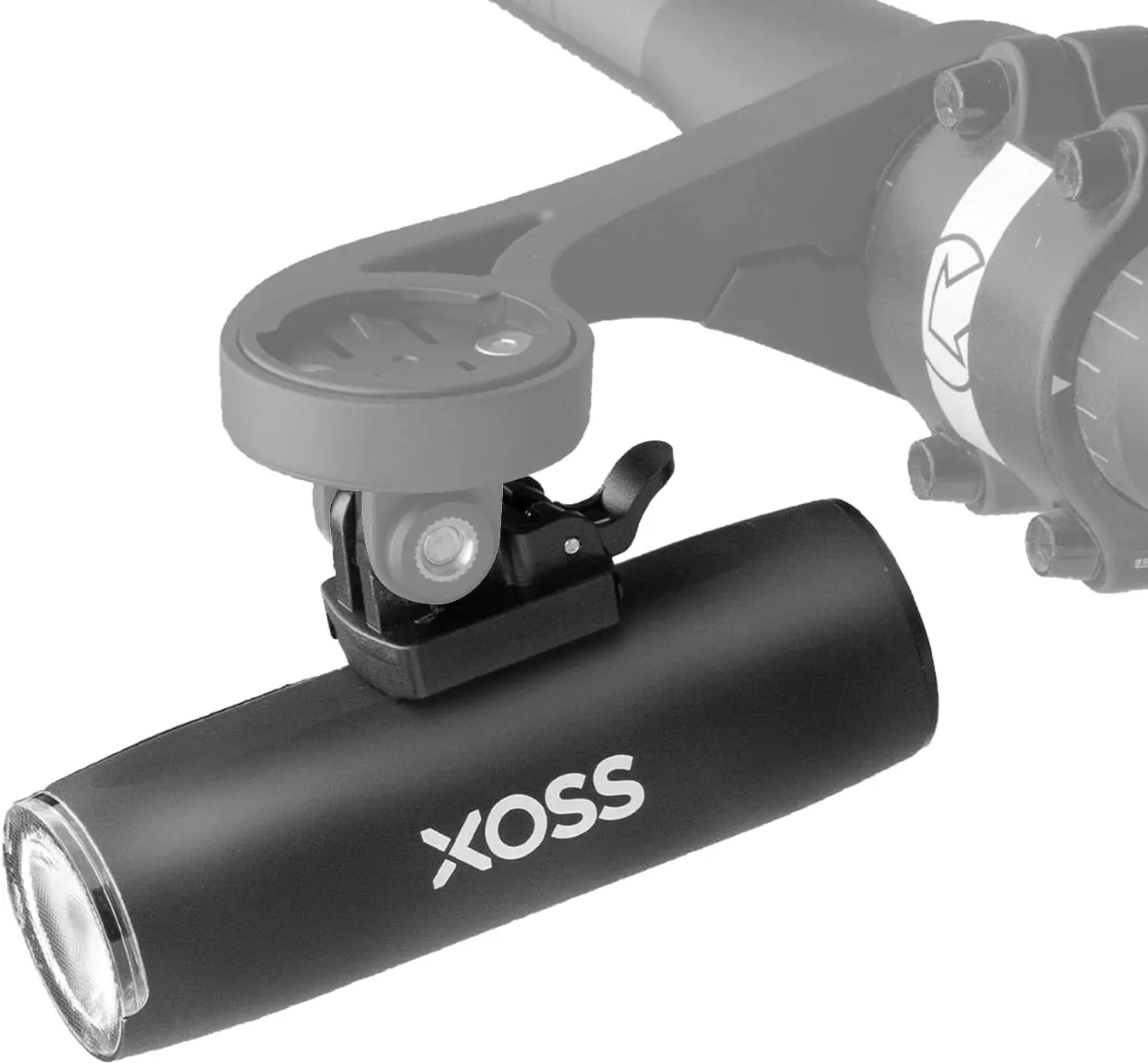 

XL-400 Bike Headlight, Super Bright Light, Bike Front Light USB Rechargeable
