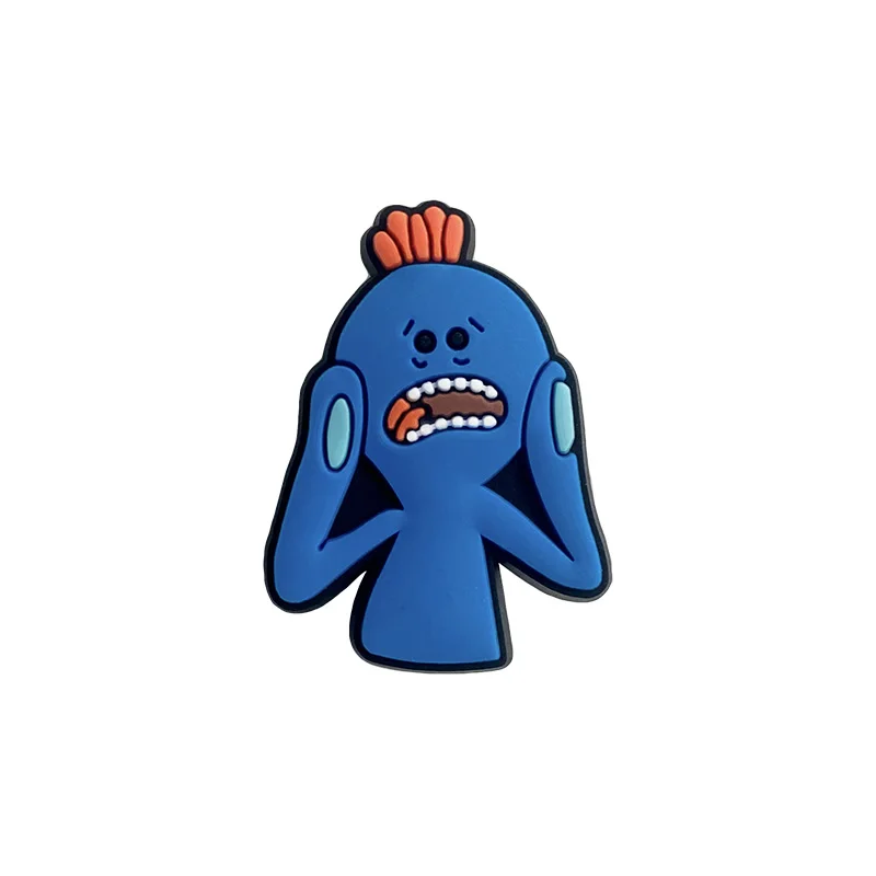 New 18 Sets of Cartoon Cute Shoes Croc charms Accessories PVC jibz Shoes Decoration Girls Children's Party Christmas Gifts