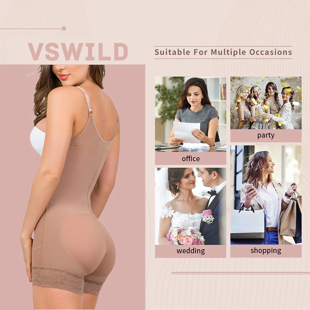 Fajas Reductoras Y Modeladoras Mujer Colombianas Shapewear Women Tummy Control Slimming Body Shaper Postpartum Strap Butt Lifter