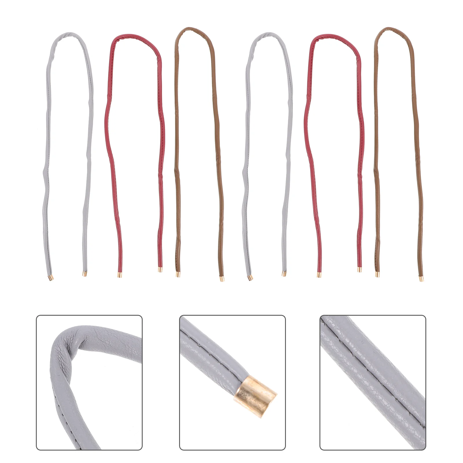 

6Pcs Hair Ropes Stylish Durable Practical Elastic Headbands Hair Rings Hair Ties