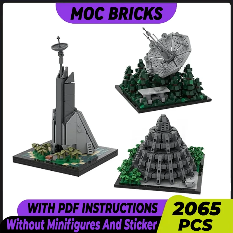 Популярная модель из фильма &quotзвезда&quot строительные блоки Moc Базовая
