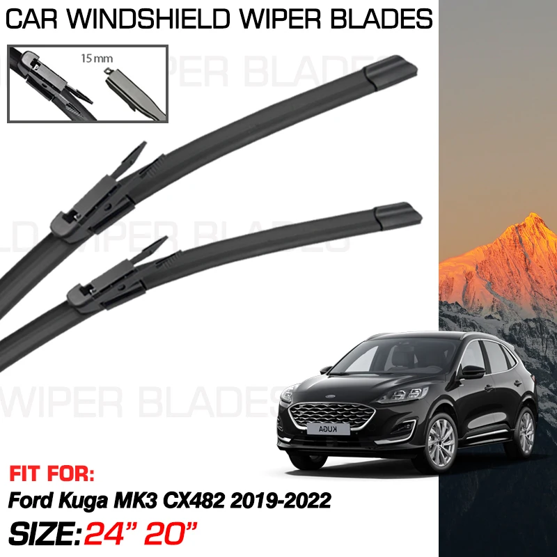 Автомобильные передние щетки стеклоочистителя для Ford Kuga MK3 Escape MK4 2019-2022 2021 2020