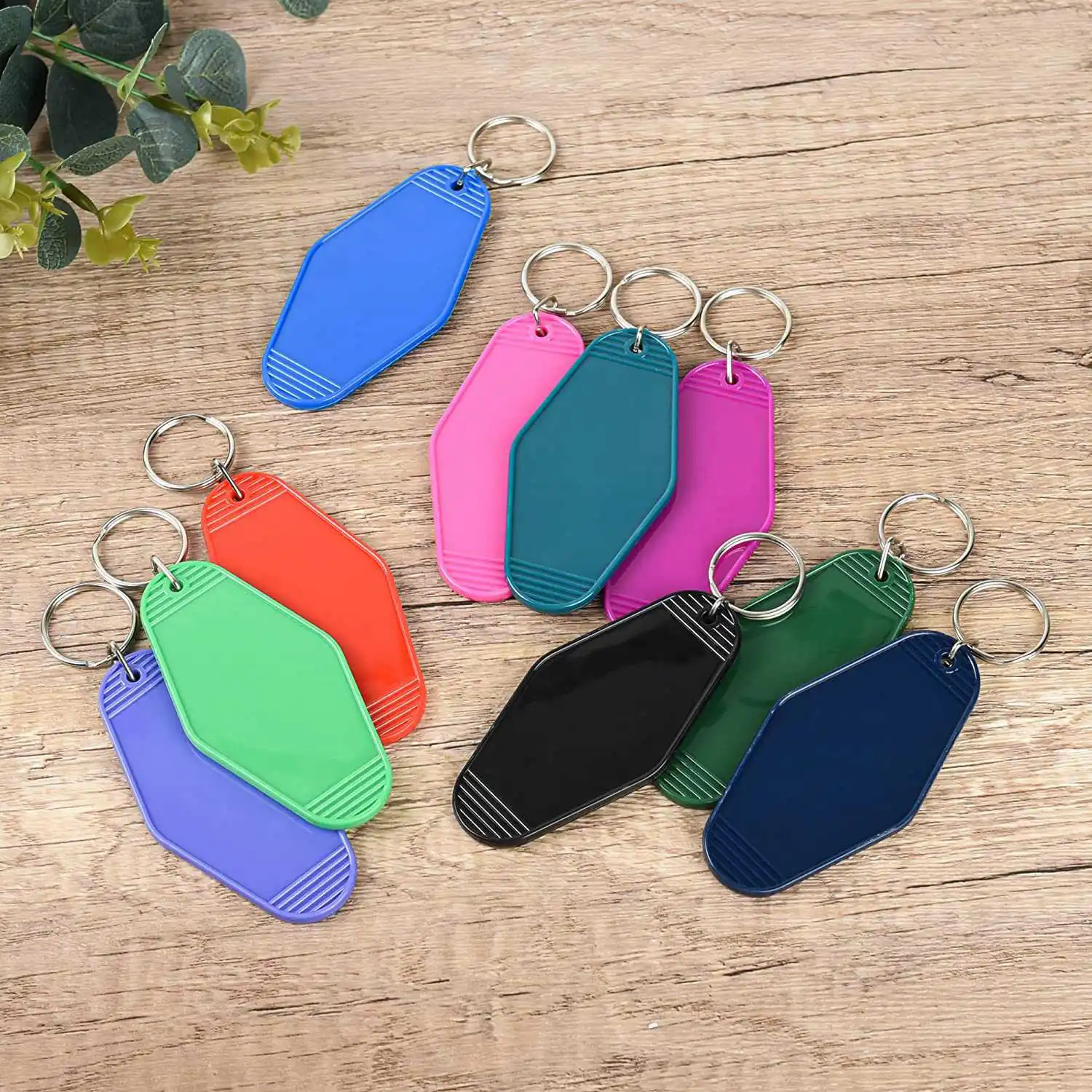 40 шт. винтажные Брелоки для ключей 20 цветов