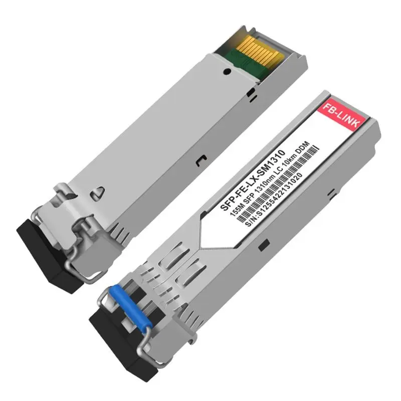 Фото 155M SFP+ 10 км 1310 нм одномодовый двухволоконный модуль, совместимый с коммутатором Cisco Mikrotik Mellanox №2