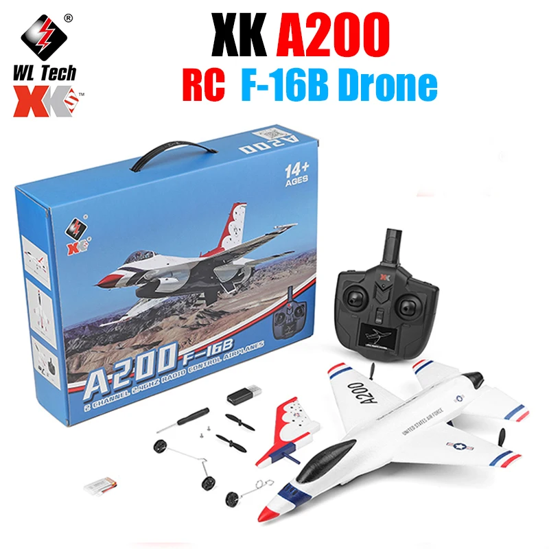 

Модель самолета Wltoys XK A200 с радиоуправлением, 2,4 ГГц