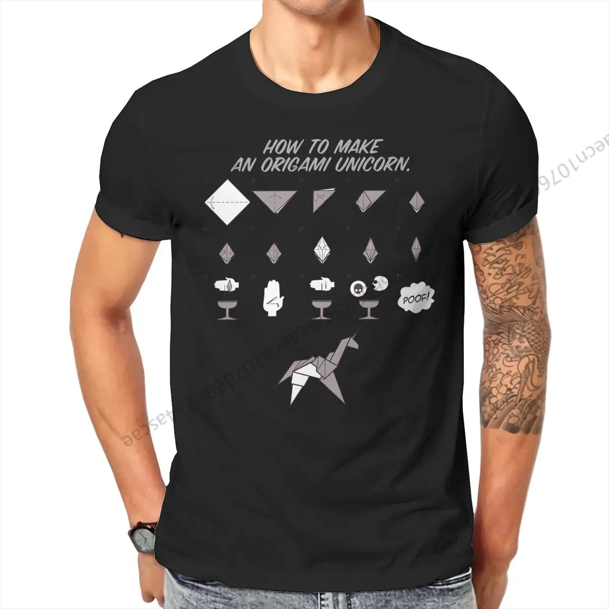 Мужская футболка с круглым вырезом летняя хлопковая Футболка