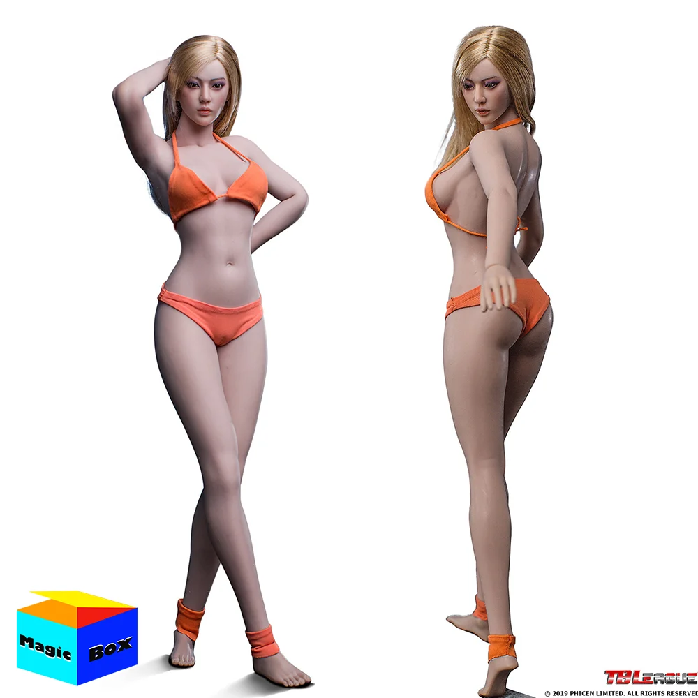 

PHICEN TBLeague S32A S33B 1/6 длинные ноги узкие плечи бледная/Солнечная кожа гибкие женские тела Скелет из нержавеющей стали 12 дюймов