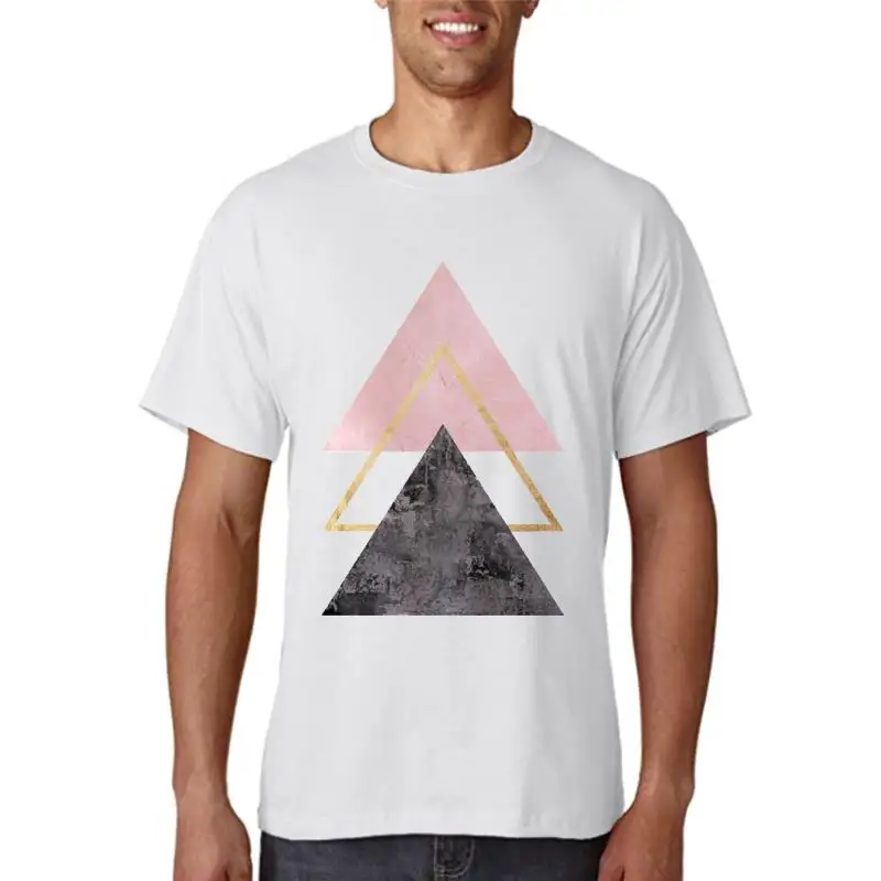 

Женская футболка с геометрическим принтом, летняя футболка с коротким рукавом в стиле 90-х, в стиле Харадзюку