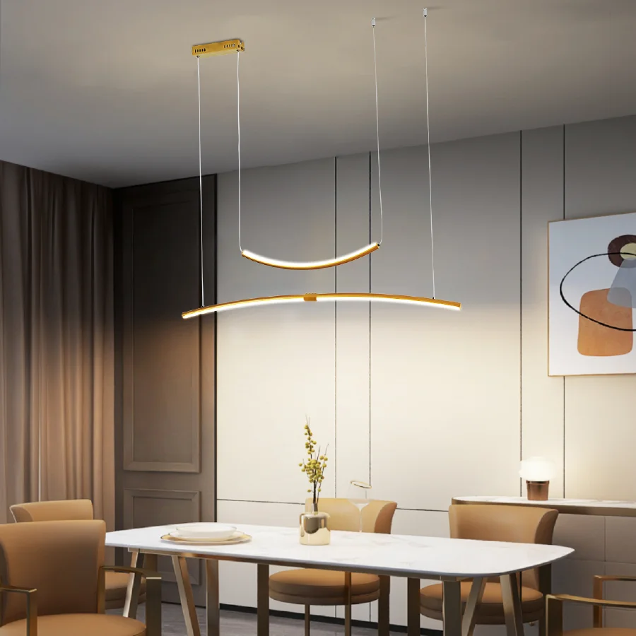 

Минималистичные светодиодные люстры в скандинавском стиле, современные светильники для гостиной, столовой, кухни, декоративное освещение ...