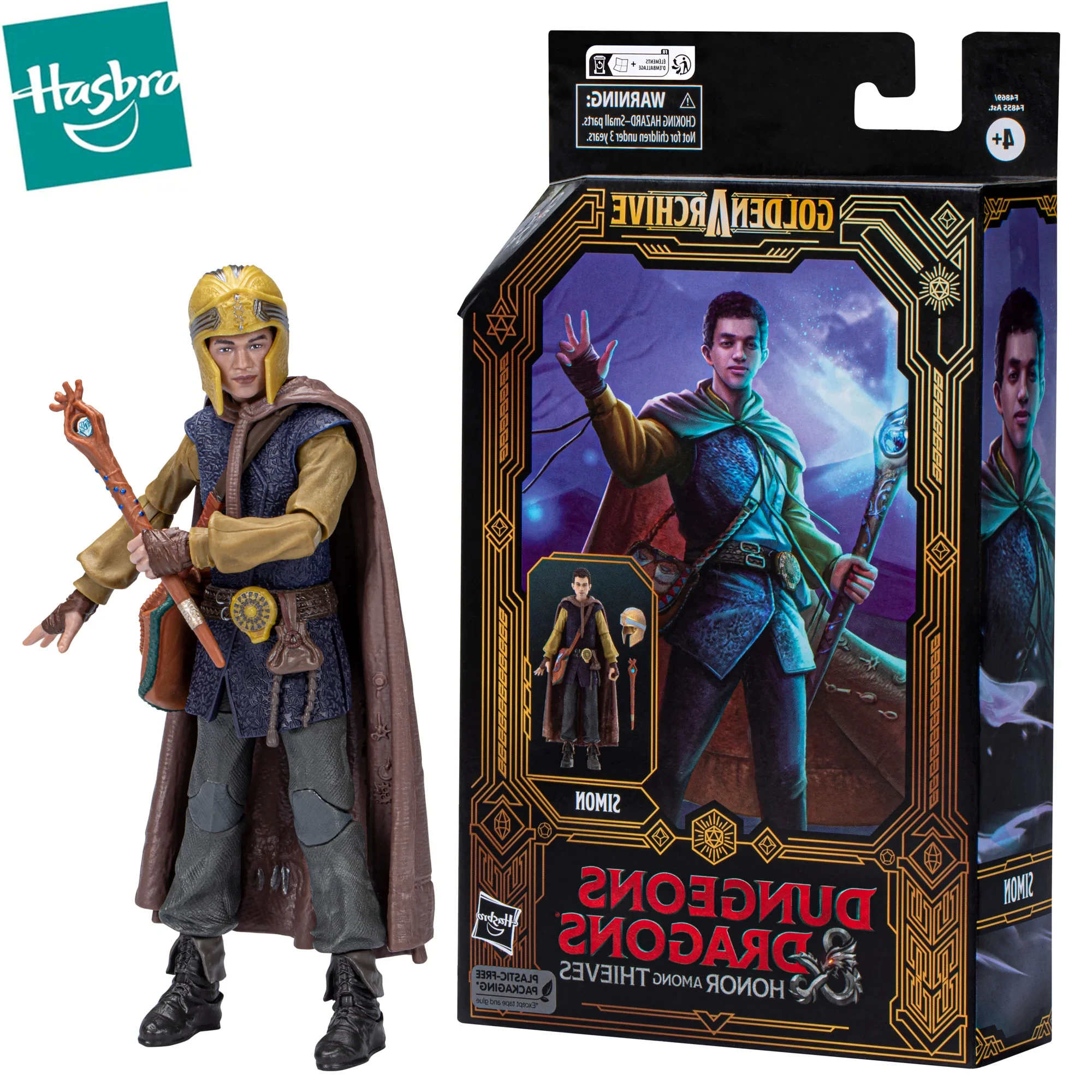 

In Stock Hasbro Dungeons & Dragons Golden Archive Simon Action Figures Collectible Movie Model Toys Gifts for Kids Fans