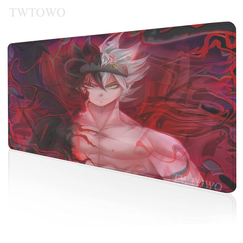 

Anime Black Clover Mousepad Custom Home Computer Desk Mats Mouse Mat Anti-slip Soft Laptop Office Mouse Mat