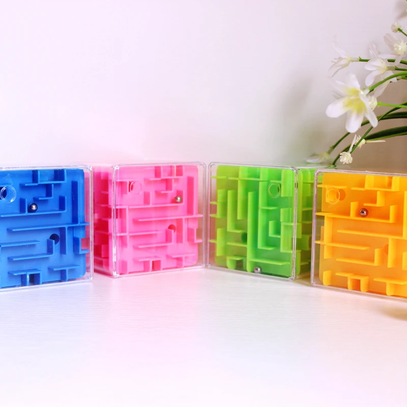 

3D Big Size Speed Cube Maze Magic Cube Puzzle Game Labyrinth Rolling Ball Brain Learning Balance Educational Toys For Children A