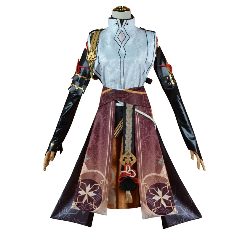 Костюм для косплея Genshin Impact шиканоин Хэллоуин карнавал Мужская одежда включая