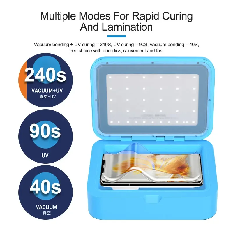 Умный вакуумный фотоаппарат SUNSHINE S-918B SE с УФ-отверждением и вакуумным удержанием