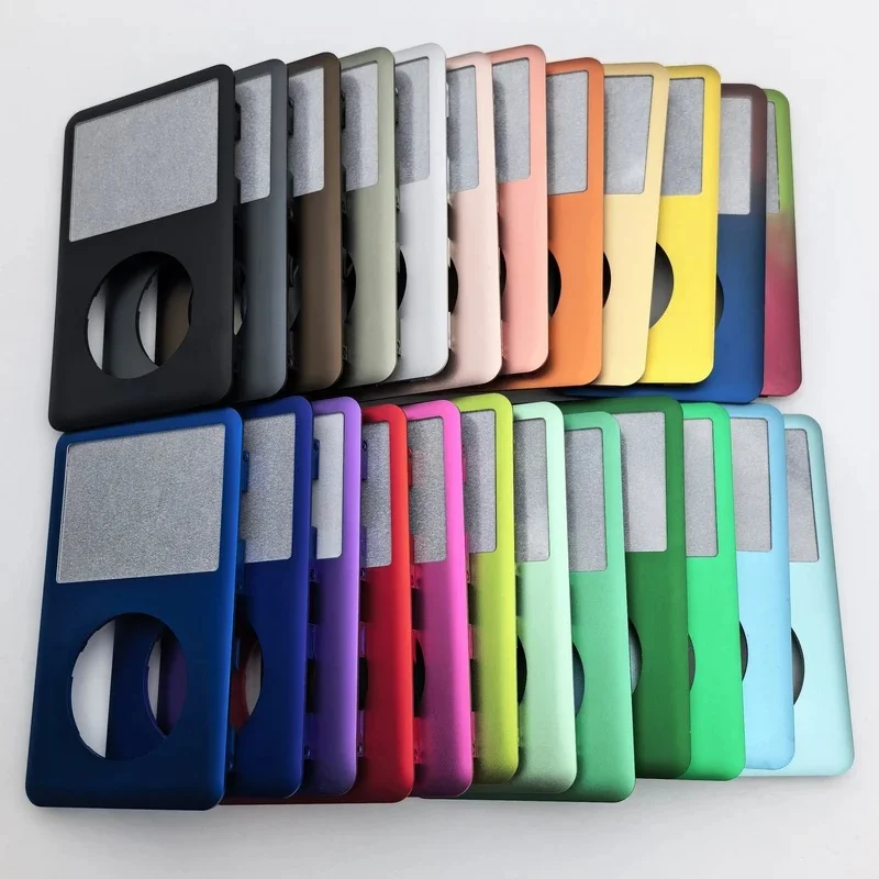 Фото Металлическая передняя панель для iPod Classic с центральной кнопкой, разноцветный корпус для 6-го/6.5-го/7-го поколений 80 ГБ, 120 ГБ, 160 ГБ №2